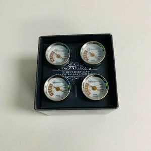Outset Mini Steak Thermometers Metal 4 Pieces